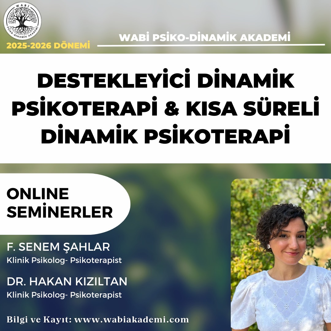 Destekleyici Dinamik Psikoterapi & Kısa Süreli Dinamik Psikoterapi