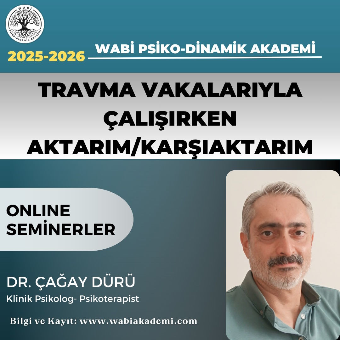 Travma Vakalarında Çalışırken Aktarım/Karşıaktarım